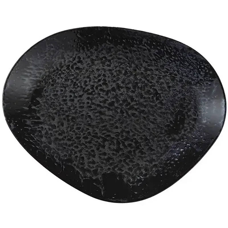 Тарелка, Kutahya, Nanocream Black, 22 см