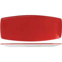 Блюдо, Steelite, Firenza Red, 35.5 х 15.3 см
