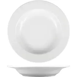 Тарелка глубокая, Добрушский фарфоровый завод, Тренд, 22.5 см, 300 мл