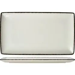 Блюдо, Steelite, Charcoal Dapple, 33 х 19 см