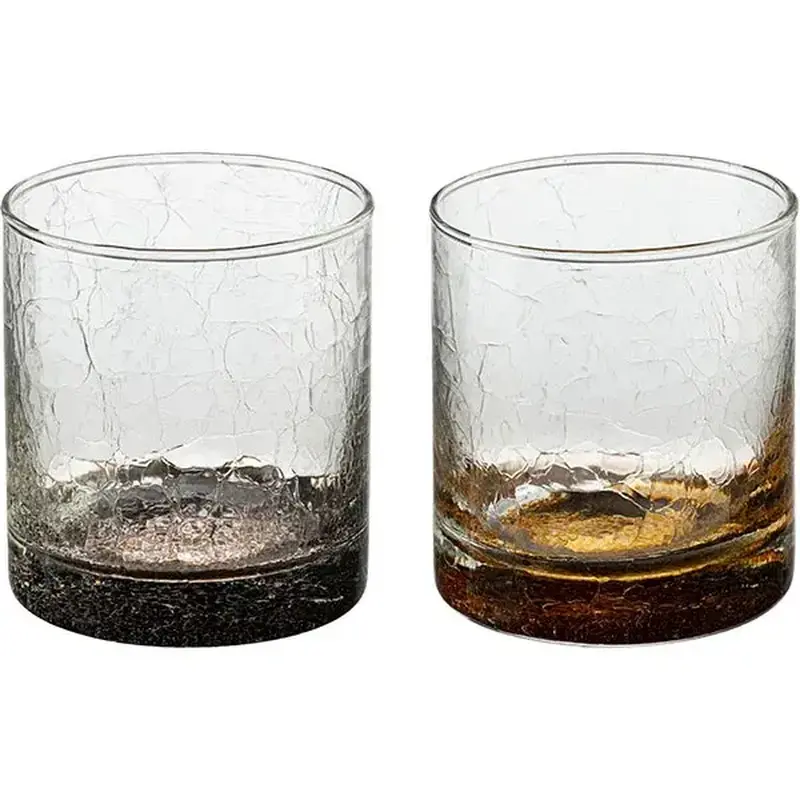 Стакан Олд фэшн, Neman, Кракле, 7.5 см, 350 мл