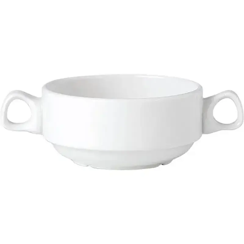 Чашка бульонная, Steelite, Simpl White, 10.5 см, 11 см, 285 мл