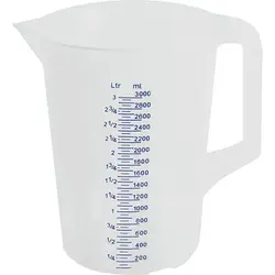 Кувшин мерный, Paderno, 17.5 см, 3 л