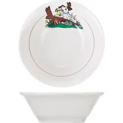 Салатник, Добрушский фарфоровый завод, Далматинцы, 14 см, 360 мл