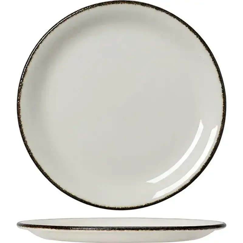 Тарелка, Steelite, Charcoal Dapple, 20 см