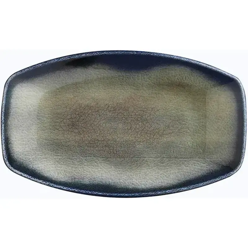 Тарелка, Kutahya, Nanocream Dark Blue, 19 х 11.4 см