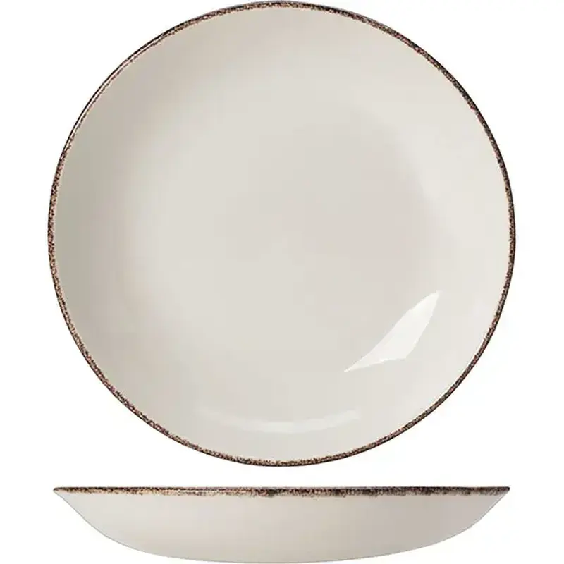 Салатник, Steelite, Brown Dapple, 25.5 см, 1.2 л