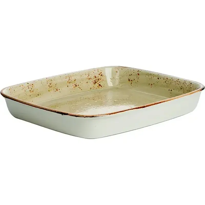 Форма для запекания, Steelite, Craft Green, 35.5 х 30.5 см
