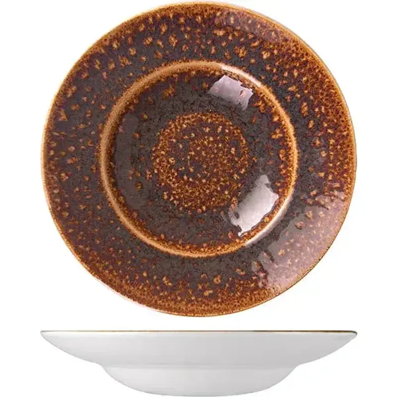 Тарелка для пасты, Steelite, Vesuvius Amber, 26.5 см, 320 мл