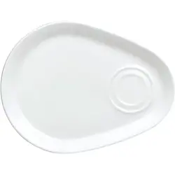 Блюдо, Steelite, Simpl White, 25.5 х 21 см