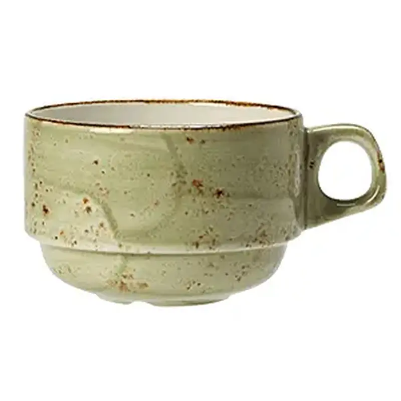 Чашка чайная, Steelite, Craft Green, 9 см, 285 мл