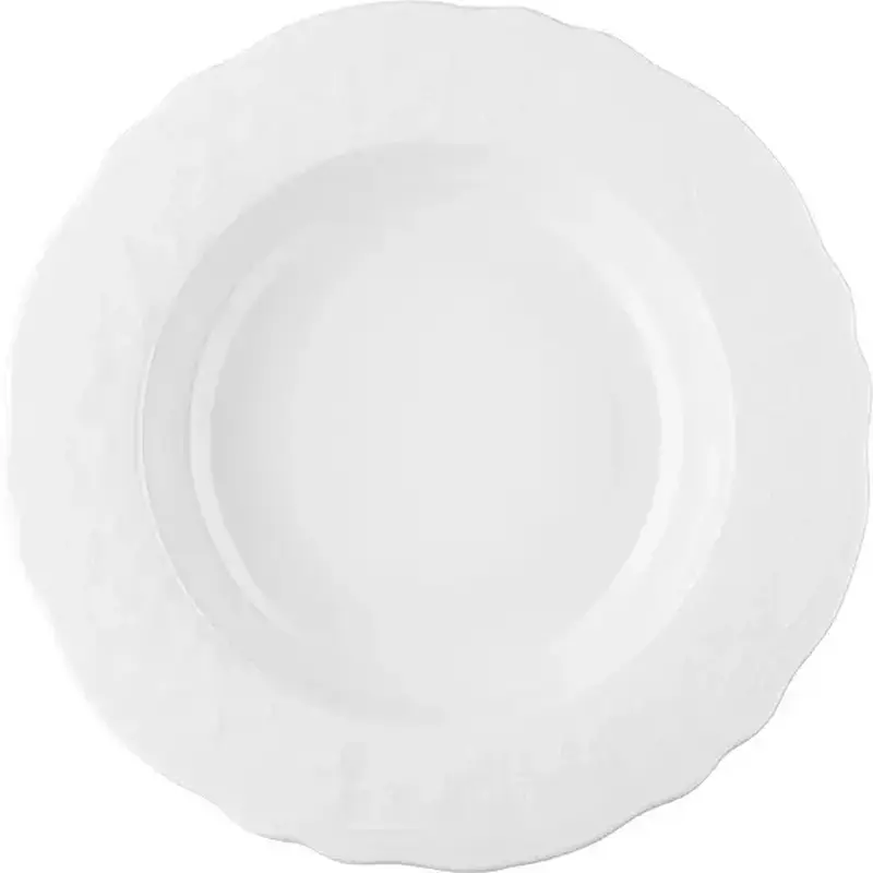 Тарелка глубокая, Andrea Fontebasso, Fleur Bianco, 23 см, 300 мл