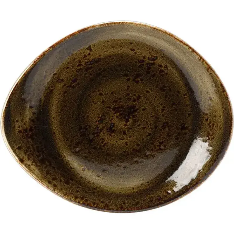 Тарелка, Steelite, Craft Brown, 25.5 х 20.5 см