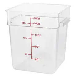 Контейнер для продуктов, Plastic products, 28.5 х 28.5 см, 18 л