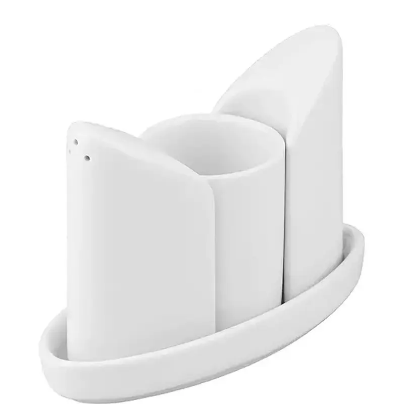 Набор для специй 3 предмета, Добрушский фарфоровый завод, Тренд