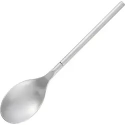 Ложка столовая, Kunstwerk, District Silver Matte, 19.6 х 4 см