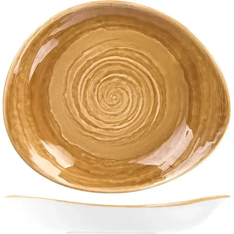 Салатник, Steelite, Scape Ochre, 25 х 21.5 см, 370 мл