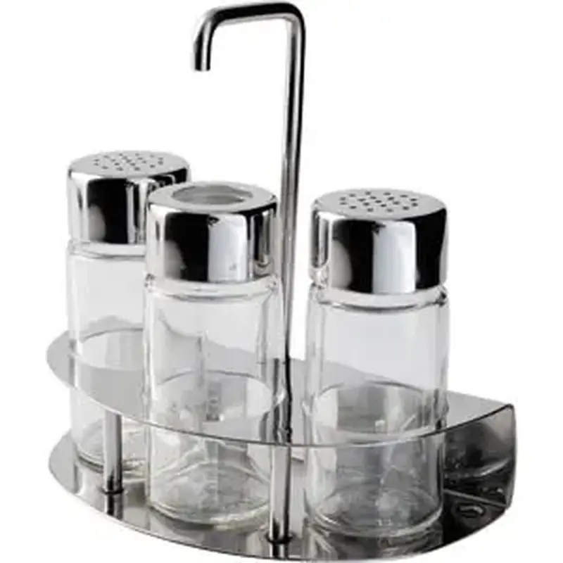 Набор соль/перец и стакан для зубочисток, Ilsa, 13.5 х 6.5 см