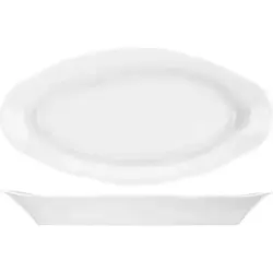 Селедочница, Добрушский фарфоровый завод, Идиллия, 24.7 х 12.8 см