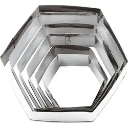 Набор кондитерских форм, Paderno, 9.5 х 9.5 см