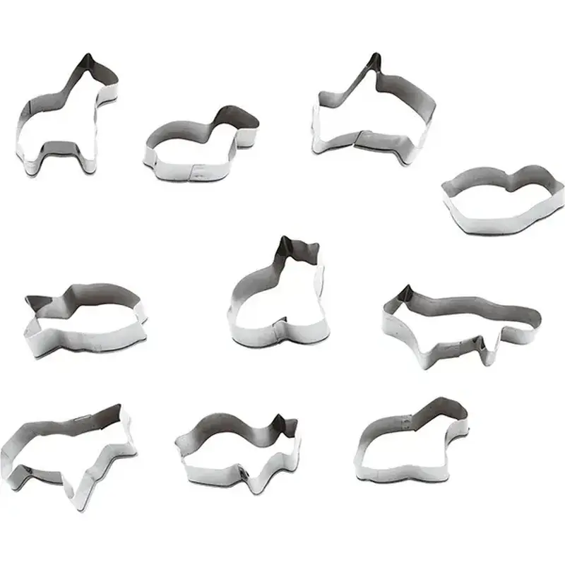 Набор кондитерских форм, Paderno, 9.5 х 2 см, 9.5 см