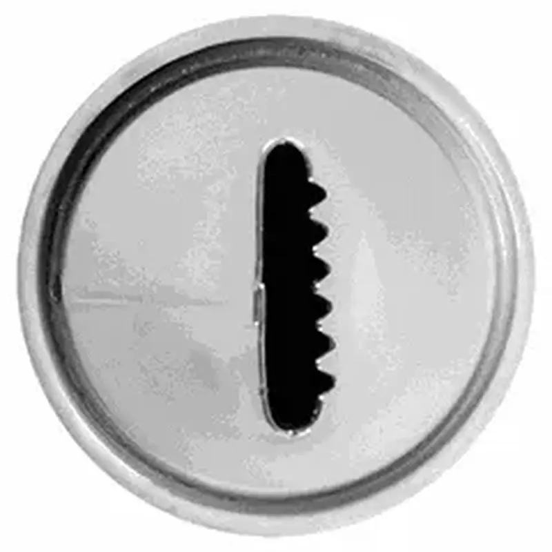 Насадка кондитерская «Широкая полоска», ProHotel, 2.2 х 3 см, 2.2 см