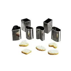 Набор кондитерских форм, нержавеющая сталь, Paderno