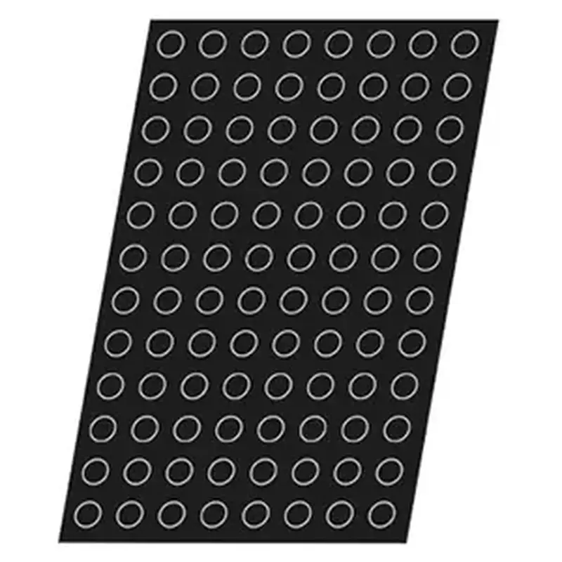 Форма кондитерская, Matfer, Flexipan, 60 х 40 х 0.8 см, 2.8 см