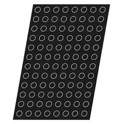 Форма кондитерская, Matfer, Flexipan, 60 х 40 х 0.8 см, 2.8 см