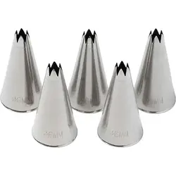 Насадка кондитерская «Открытая звезда», Martellato, 2.5 х 4.5 см, 0.6 см