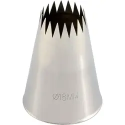 Насадка кондитерская «Открытая звезда», Martellato, 3.5 х 5 см, 1.8 см