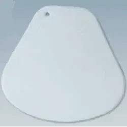 Скребок кондитерский, мягкий, Martellato, 15 х 15 см