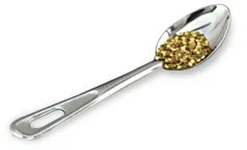 Ложка гарнирная, нержавеющая сталь, MGsteel, 19 см