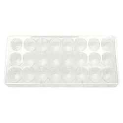 Форма для шоколада «Скорлупа грецкого ореха», P.L. Proff Cuisine, 27.5 х 13.5 х 2.4 см