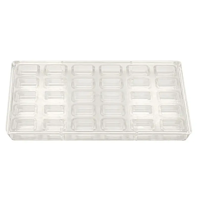 Форма для шоколада «Прямоугольник», 30 ячеек,  P.L. Proff Cuisine, 27.5 х 13.5 х 2.4 см