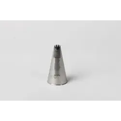 Насадка для кондитерского мешка, металлическая, Martellato, 0.6 см