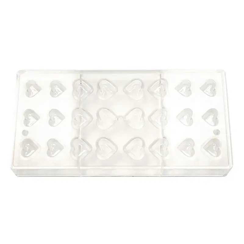 Форма для шоколада «Сердце», P.L. Proff Cuisine, 27.5 х 13.5 х 2.4 см