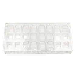 Форма для шоколада «Прямоугольник», P.L. Proff Cuisine, 27.5 х 13.5 х 2.4 см