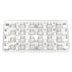 Форма для шоколада на магнитах «квадрат love», P.L. Proff Cuisine, 27.5 х 13.5 х 2.4 см