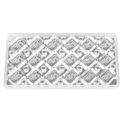 Форма для шоколада на магнитах «Прямоугольник», поликарбонат, P.L. Proff Cuisine, 27.5 х 13.5 х 2.4 см