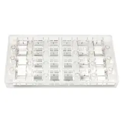 Форма для шоколада на магнитах «Квадрат», P.L. Proff Cuisine, 27.5 х 13.5 х 2.4 см