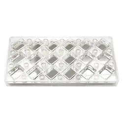 Форма для шоколада на магнитах «Прямоугольник», P.L. Proff Cuisine, 27.5 х 13.5 х 2.4 см