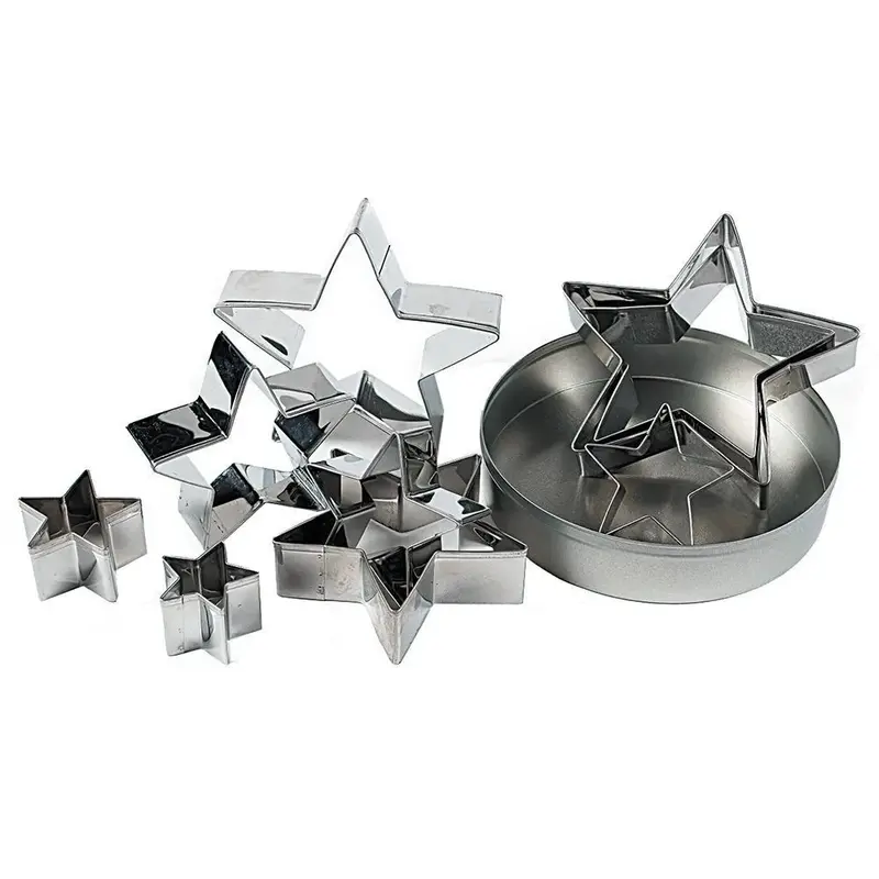 Набор кондитерских форм «Звезда», P.L. Proff Cuisine, 12 х 3 см, 12 см