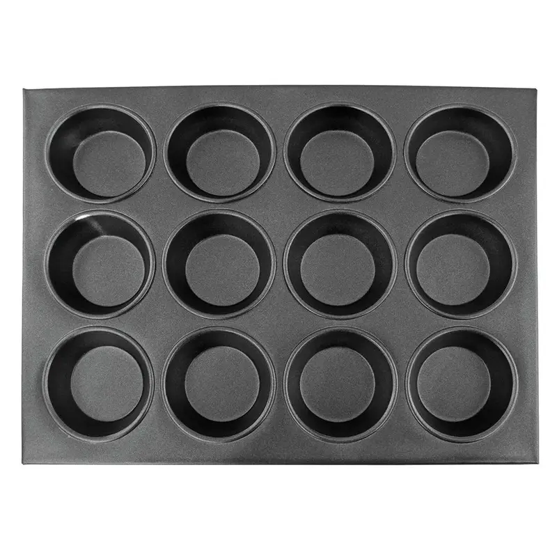 Противень для маффинов, алюминий с антипригарным покрытием, P.L. Proff Cuisine, 35.5 x 27 см