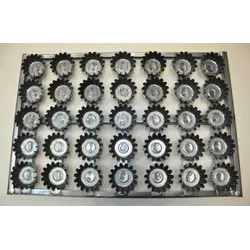 Сборка форм для кексов, P.L. Proff Cuisine, 60 х 40 см, 0.05 л