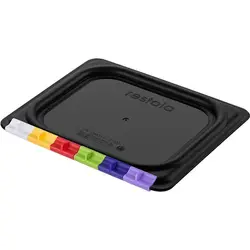 Крышка для гастроемкости, полипропилен, Restola, 17.6 х 16.2 см