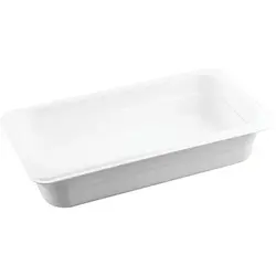 Гастроемкость без крышки, белая, Restola, 6.5 х 32.5 х 17.6 см