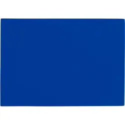 Доска разделочная пластиковая, синяя, ProHotel, 50 х 35 x 1.8 см