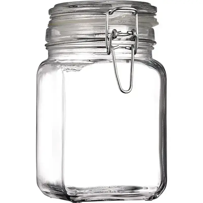 Банка с крышкой, Pasabahce, Kremlin, 14.8 х 9 х 9 см, 1 л