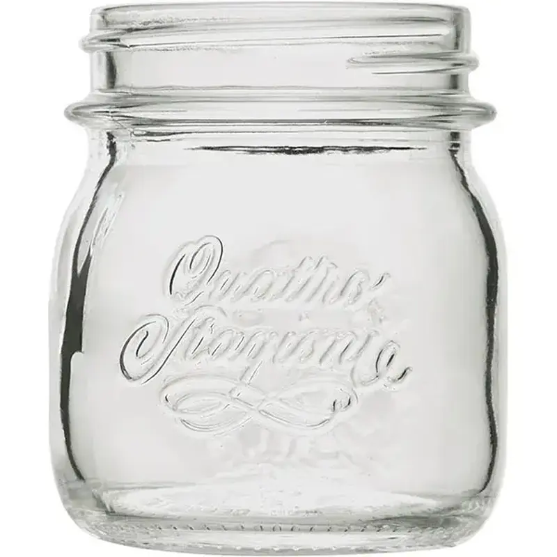 Банка без крышки, Bormioli Rocco, Quattro Stagioni, 6.5 х 9.3 см, 0.25 л, 6.5 см